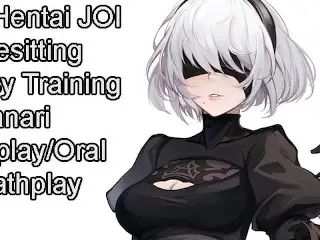 2B's Corruption Hentai JOI (Futanari, Assplay, Breathplay, Facesitting, Oral, CEI, Sissy Training)