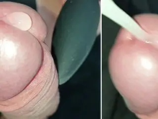 Vibrator Huge Thick Cumshot, 4k 60fps