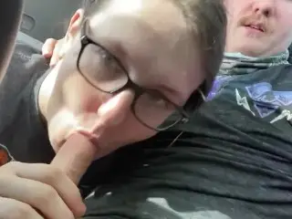 I make my Lyft Driver Cum with an Amazing Blow Job