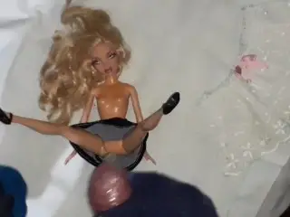 Condom Fuck to a little Doll Bitch