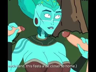 Rick and Morty - a way back Home - Sex Scene only - Part 15 Keara #1 by LoveSkySanX