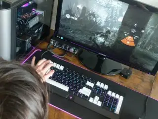 Fucking and Interrupting my GF Playing Video Games
