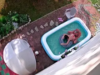 Sex in the Pool at Home