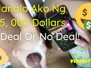 Pinoy Bagets Jinakol Ng Maharot Na Pinay Habang Naglalaro Ng Video Game SA Samsung - Deal or no Deal