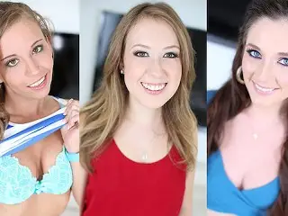 BROOKE BLISS, BELLA SKYE & NORAH NOVA AUDITION WITH a COCK