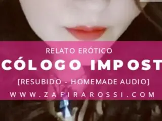 IMPOSTOR PSYCHOLOGIST | EROTIC STORY IN SPANISH | ARGENTINE VOICE