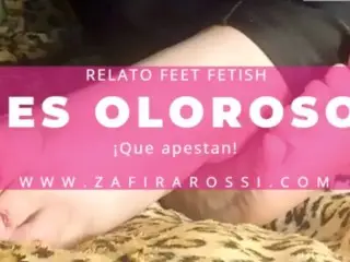 [FEET FETISH] JOI STYLE EROTIC STORY | SMELLY FEET THAT STINK | CUSTOM ORDER FROM FAN ♥