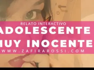 ROLEPLAY JOVENCITA VIRGEN, DULCE E INOCENTE | RELATO ERÓTICO INTERACTIVO [ASMR] STORIES IN SPANISH