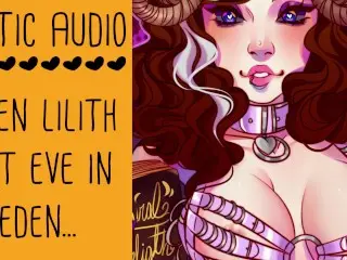 Lilith and Eve Roleplay | POV EROTIC AUDIO | Garden of Eden Lesbian