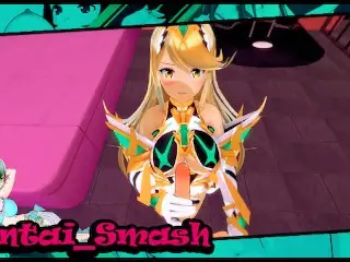 Mythra Gets some Manners Fucked into her from your POV - Xenoblade Chronicles 2 Hentai