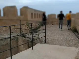 SEX WITH THE TOURIST GUIDE IN THE CASTLE OF XATIVA (VALENCIA)