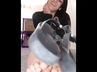 Cum to my Dirty Sandals that you Love to Lick