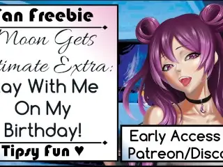 Moon Gets Intimate Extra: Play with me on my Birthday!