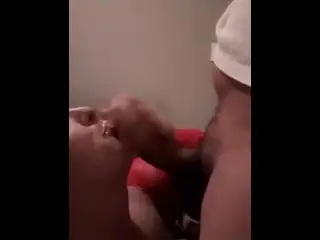 Super Sloppy Blowjob with my Hands Tied behind my Back...