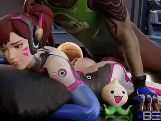 Lucio Fucking Dva from Overwatch Sex