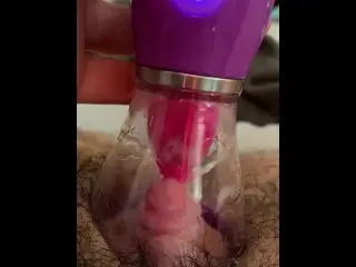 Cum 4 Times W/ Licker, Sucker, Pumps, and Vibrators