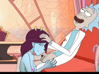 Rick's Lewd Universe - Part 1 - Rick and Morty - Unity Suck off Rick by LoveSkySanX