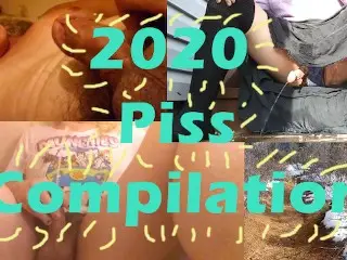 2020 Piss Compilation! (wetting, Self-pee, Public, Pee Drinking)