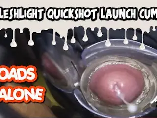 Fleshlight Quick Shot Launch makes me Cum Big! ~ LoadsMalone