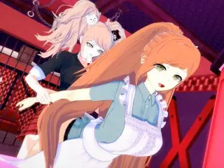 ENOSHIMA JUNKO FUTANARI CHISA YUKIZOME DANGANRONPA