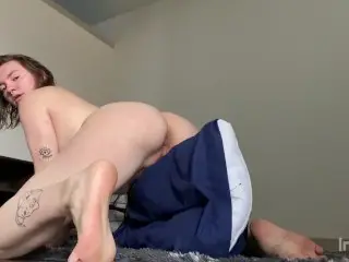 Pillow Humping until I Cum! Smoking Video