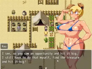 Treasure Hunter Kee and the Ancient Ruins [RPG Hentai Game] Ep.2 Bandage Kink Outfit