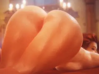 Overwatch Brigitte Big Butt Doggystyle Creampie