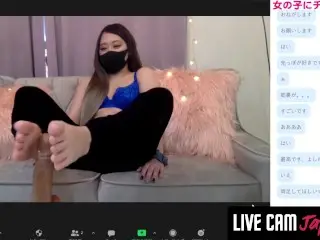 Female College Student, Footjob, Legs, Soles, Chat, Streamer, Camgirl, Japanese, Distributor,