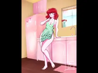 Your Cute Girlfriend makes you Breakfast in nothing but an Apron Voice over (Female X Male Listener)