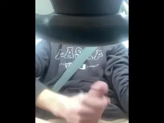 Horny Jacks off in Car