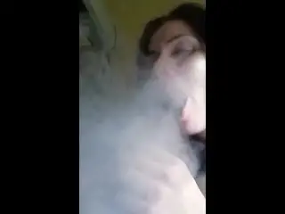 Spun Sexy Bunny Blowing Clouds on my BBC