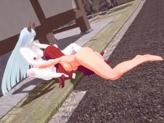 【KAGUYA OTSUTSUKI】【FUTANARI 3D】【KUSHINA UZUMAKI】【 NARUTO】