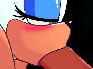 Rouge the Bat Blowjob Hentai POV