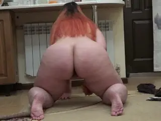 Carrot Anal Masturbation to Orgasm Beautiful Housewife Mature BBW MILF PAWG