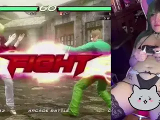 Lewd Play Fuck Machine and Tekken