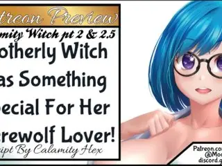 Witch has something Special for her Werewolf Lover! Patreon Preview!