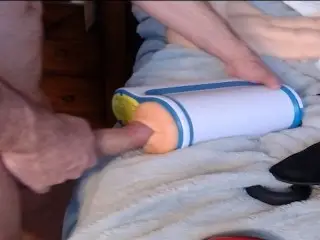 AutoBlo CockSucking Machine makes me CUM Hard AF