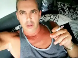 Hunk Step Dad CORY BERNSTEIN Busted in Male CELEBRITY COCK Sextape Smoking ,fingering Ass,CUM