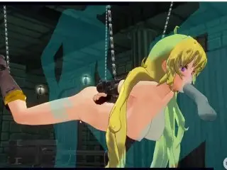 [CM3D2] RWBY Hentai - Yang Xiao Long Aggressively Gangbanged after Losing a Fight