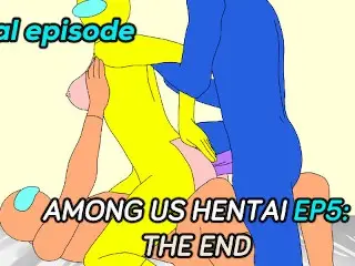 Among us Hentai Anime UNCENSORED Episode 5 (Final): the end