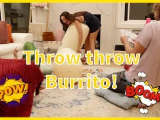 Playing Throw Throw Burrito with Adriana Chechik