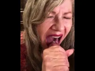 MILF GILF Deepthroat POV Romantic Sensual Blowjob!🔥Swallows Cum!