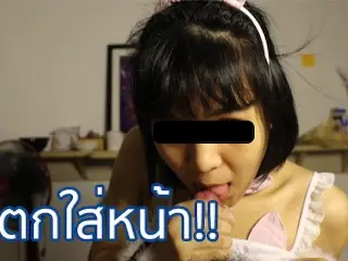 แฟนอมแตกคาปากให้ first Time in Cum her Mouth