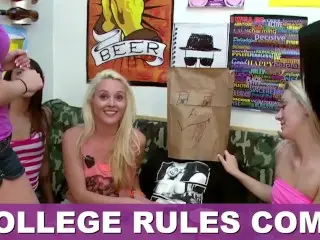 COLLEGE RULES - Collection of Teen Sluts Fucking Frat Boys in the Dorms