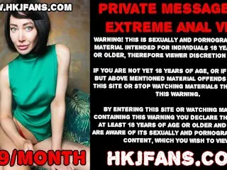 HKJFANS Hotkinkyjo Ride on Huge Dildo and Prolapse Extreme 26.06.2021