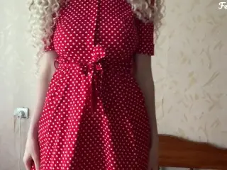 White Ass in a Red Dress Loves anal/FeralBerryy