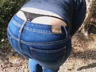 Whale Tail Big Ass MILF Public Exhibitionist