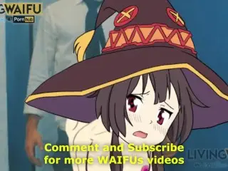 MEGUMIN Konosuba 2D Real Anime Big Japanese Ass Booty Cosplay Hentai Kono Subarashii Sekai Porn Sex