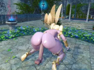 Skyrim THICC Perla Dancing Cock Loving Fairy