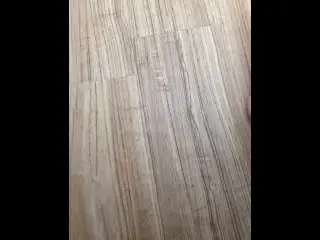 Pissed all over the Floor Desperately trying to get to the Toilet